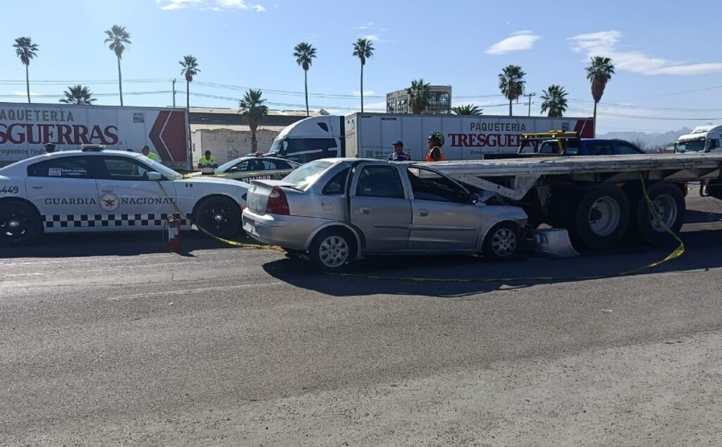 Conductor Muerto Tras Chocar Su Auto Contra Un Tráiler En La Carretera Jiménez-Chihuahua - Noticias Notivalle Conductor Muerto Tras Chocar Su Auto Contra Un Tráiler En La Carretera Jiménez-Chihuahua