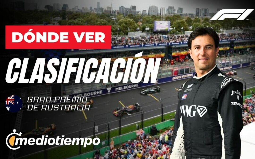 ¡No te pierdas el GP de Australia! Descubre la hora y dónde ver a Checo Pérez en F1 2026