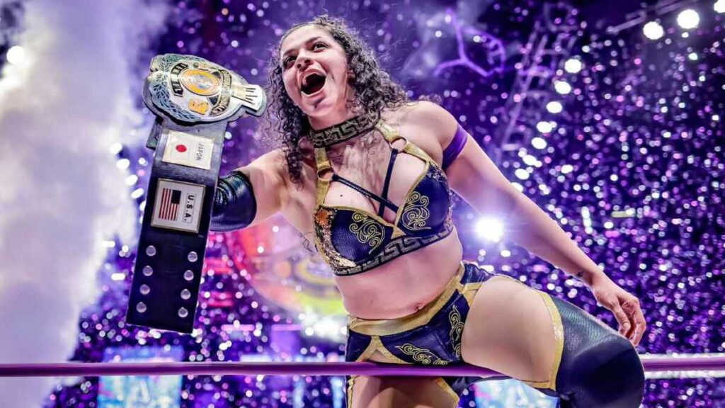 Persephone Se Corona Como Campeona Mundial Femenil Del Cmll