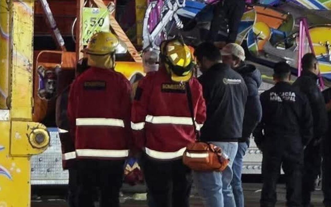 Tragedia en Huauchinango: Joven muere tras caer de un juego mecánico en la Feria de las Flores