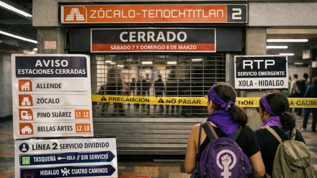 Metro Cdmx: Estaciones Cerradas Y Cambios De Horario Para El 8M - Noticias Notivalle Metro Cdmx: Estaciones Cerradas Y Cambios De Horario Para El 8M