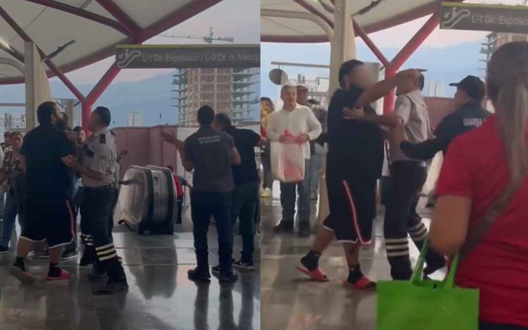 Peleas en la Estación Félix U. Gómez de Monterrey: Impactantes Imágenes y Reacciones
