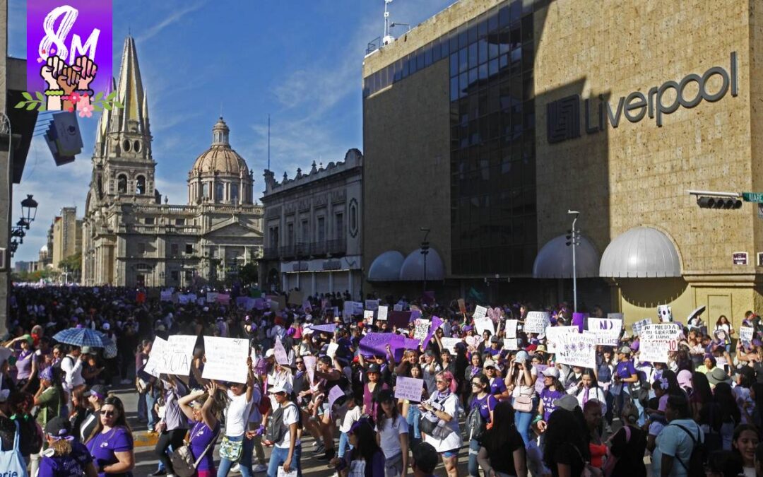 Descubre a qué hora INICIA la marcha del 8M en Guadalajara