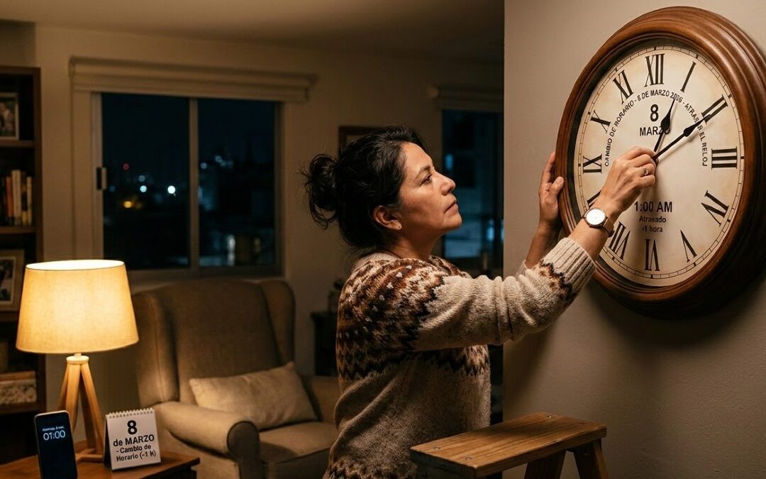 ¿Cómo y Cuándo se Ajusta el Reloj este 8 de Marzo?