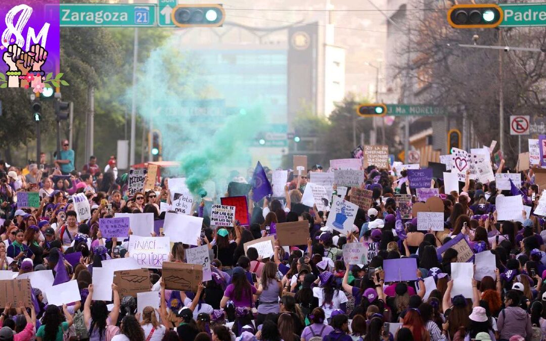 Cierres Viales en Monterrey: Precauciones por la Marcha del 8M