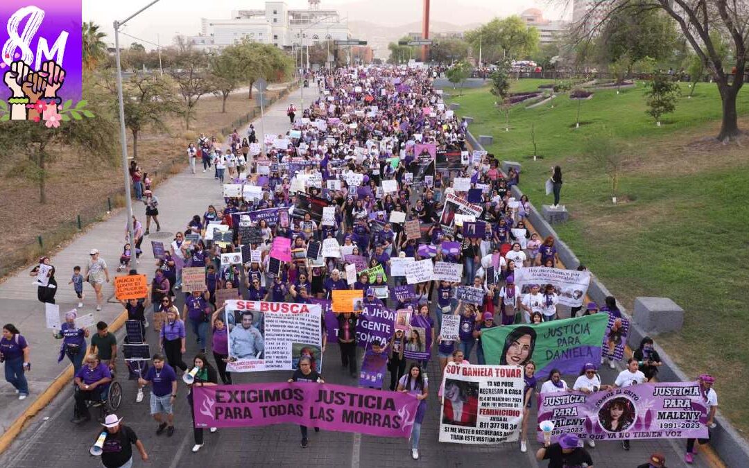 Marcha 8M Monterrey: Ruta y Cierres Viales para el Día Internacional de la Mujer 2023