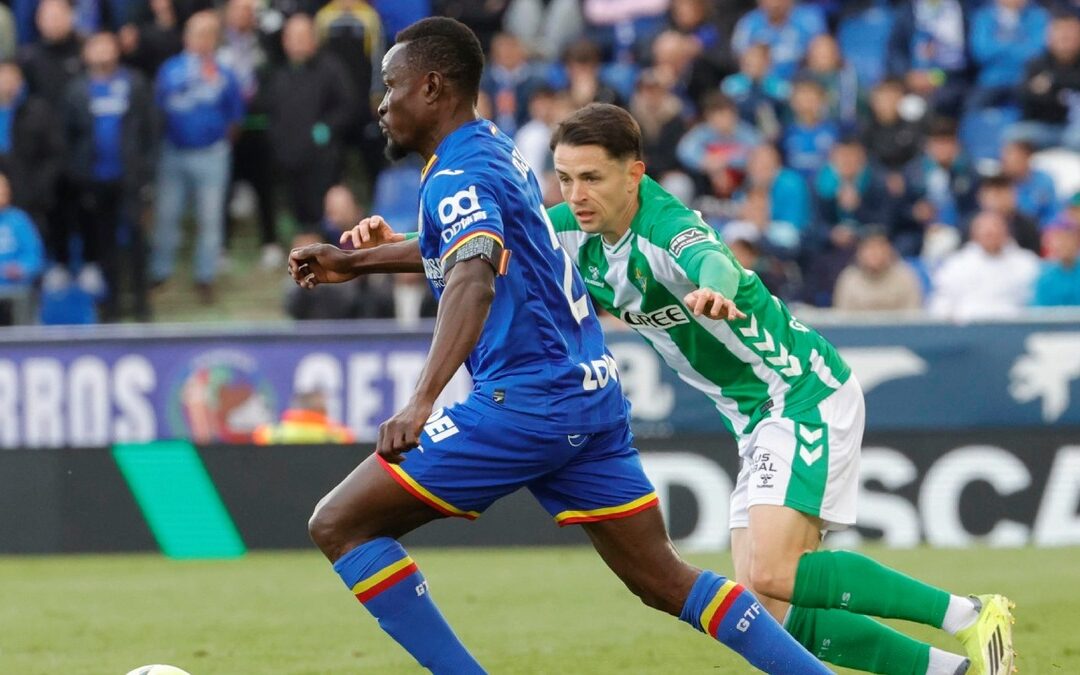 LaDerrota del Betis: Álvaro Fidalgo y Getafe Dominaron en LaLiga