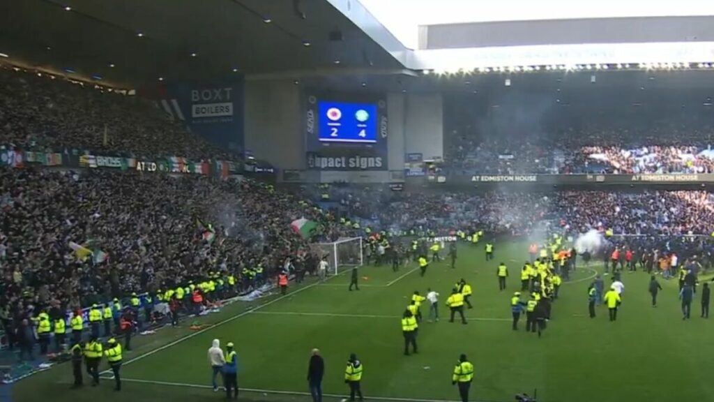 Celtic Celebra Su Triunfo En El Clásico De Escocia: Aficionados Invaden La Cancha