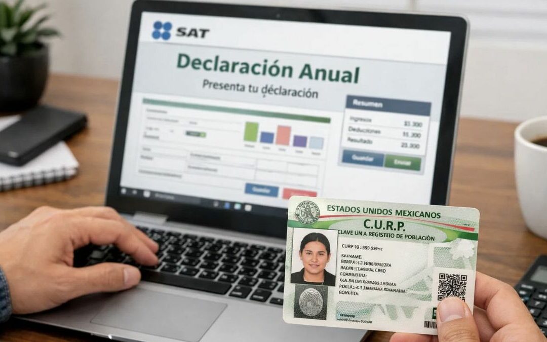 SAT Y CURP Biométrica: Requisitos Esenciales para la Declaración Anual 2026