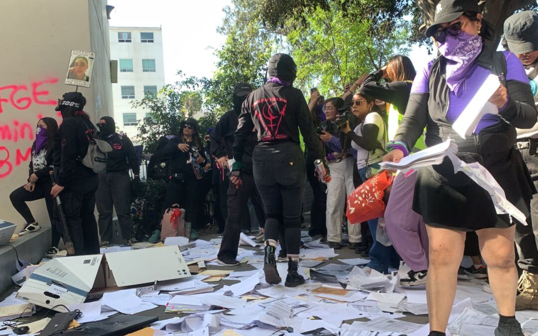 Día Internacional de la Mujer: Protesta Masiva en Tijuana Contra la Violencia de Género