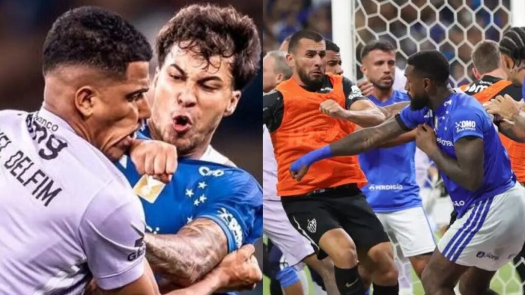 Expulsiones En La Batalla Campal: Jugadores Destacados Del Partido Cruzeiro Vs Atlético Mineiro