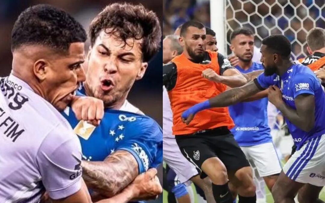 Expulsiones en la Batalla Campal: Jugadores Destacados del Partido Cruzeiro vs Atlético Mineiro