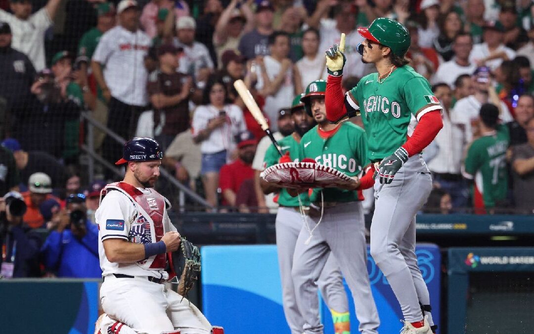 México cae en su debut en el Clásico Mundial de Beisbol 2026 ante Estados Unidos