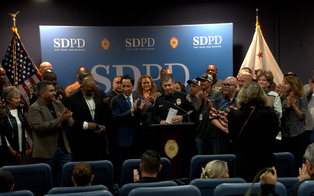 La Disminución del Crimen en San Diego Alcanzó el 6.3% en 2025, Revela el Reporte Policial
