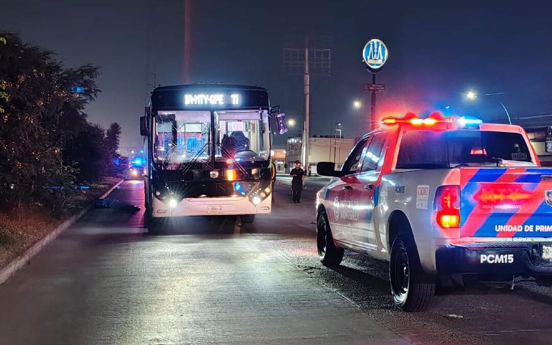 Tragedia en Monterrey: Mujer muere tras atropellamiento por Ecovía en Avenida Lincoln