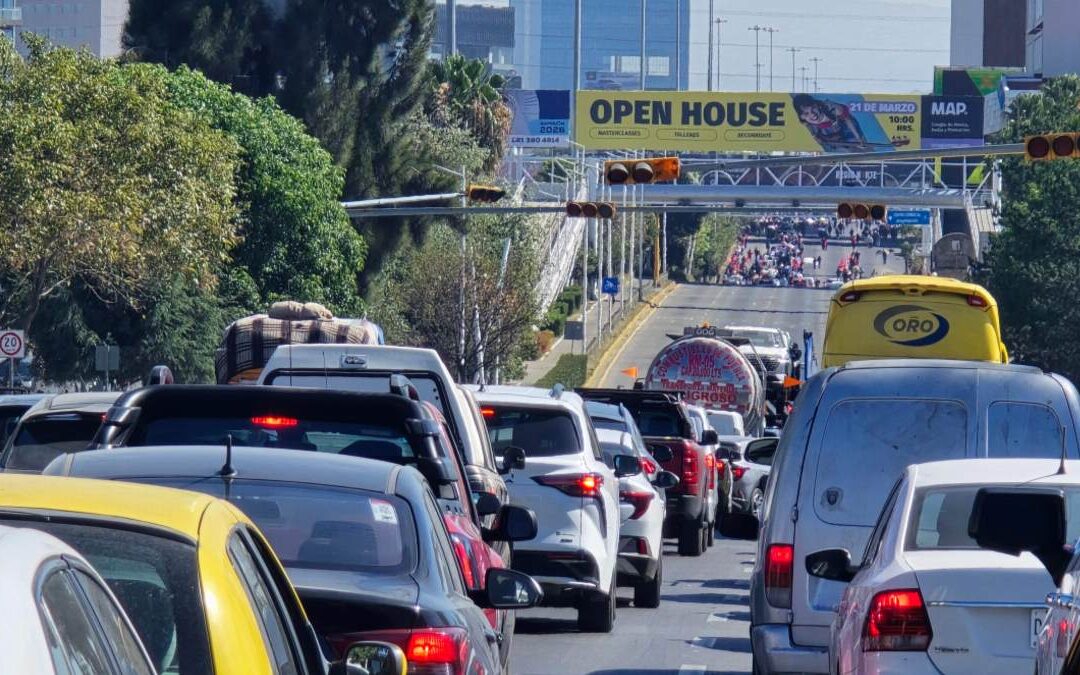 Tráfico en Puebla: Últimas Actualizaciones en Vivo – 10 de Marzo