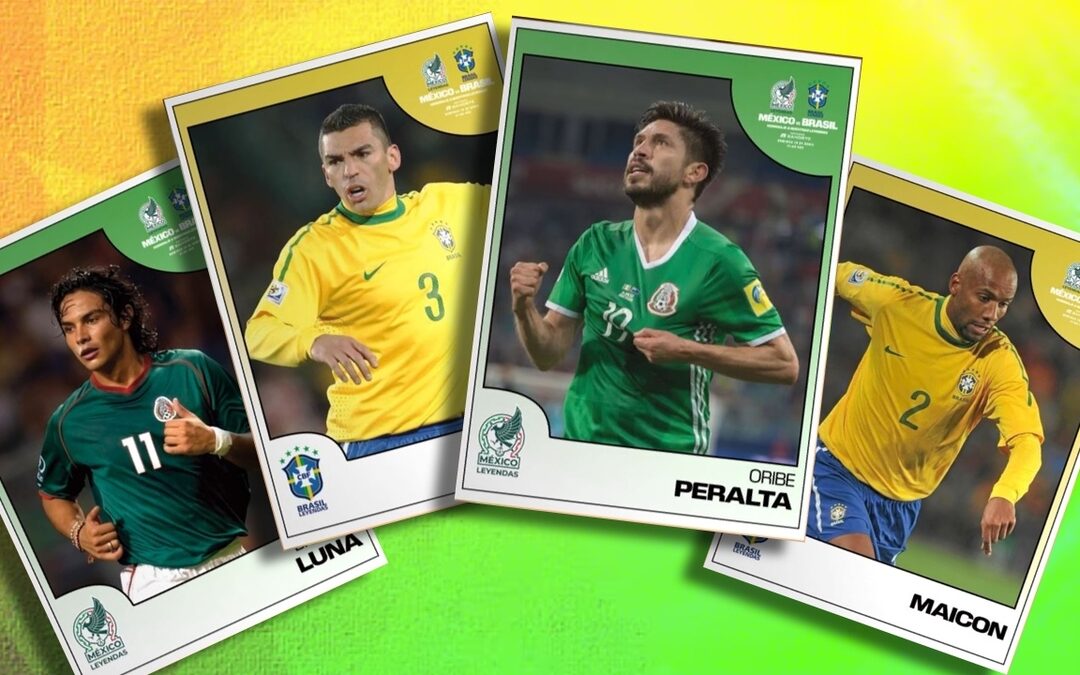 México vs Brasil Leyendas: Nuevas Figuras Se Unen al Partido de Exhibición en el Estadio Banorte