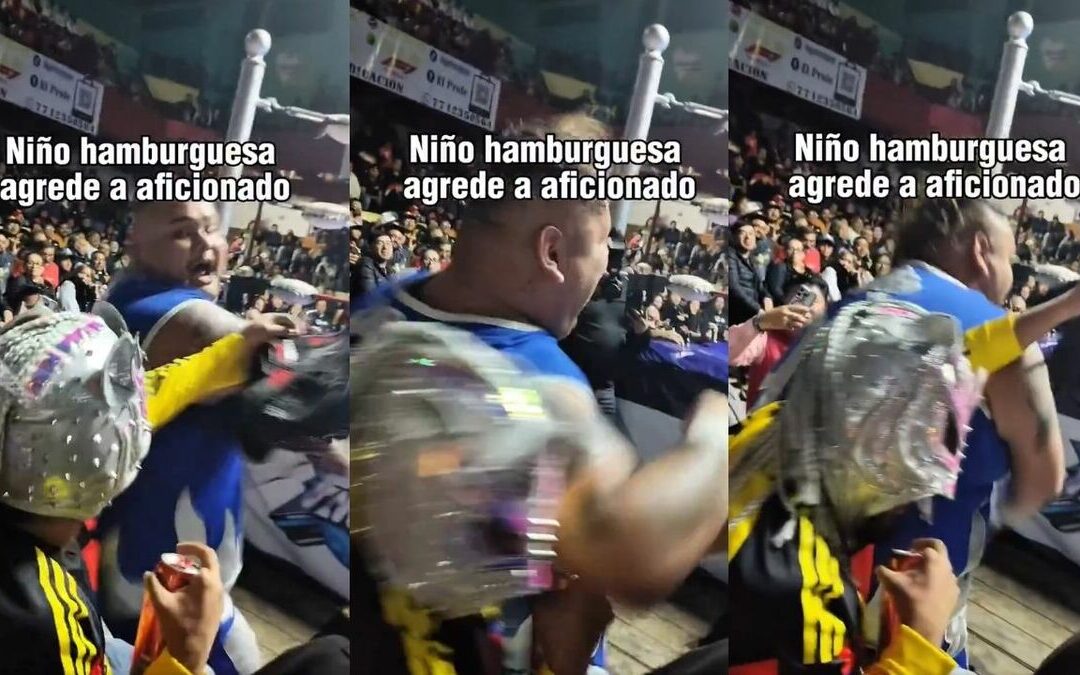 Niño Hamburguesa despedido de Triple AAA tras agresión a un fan
