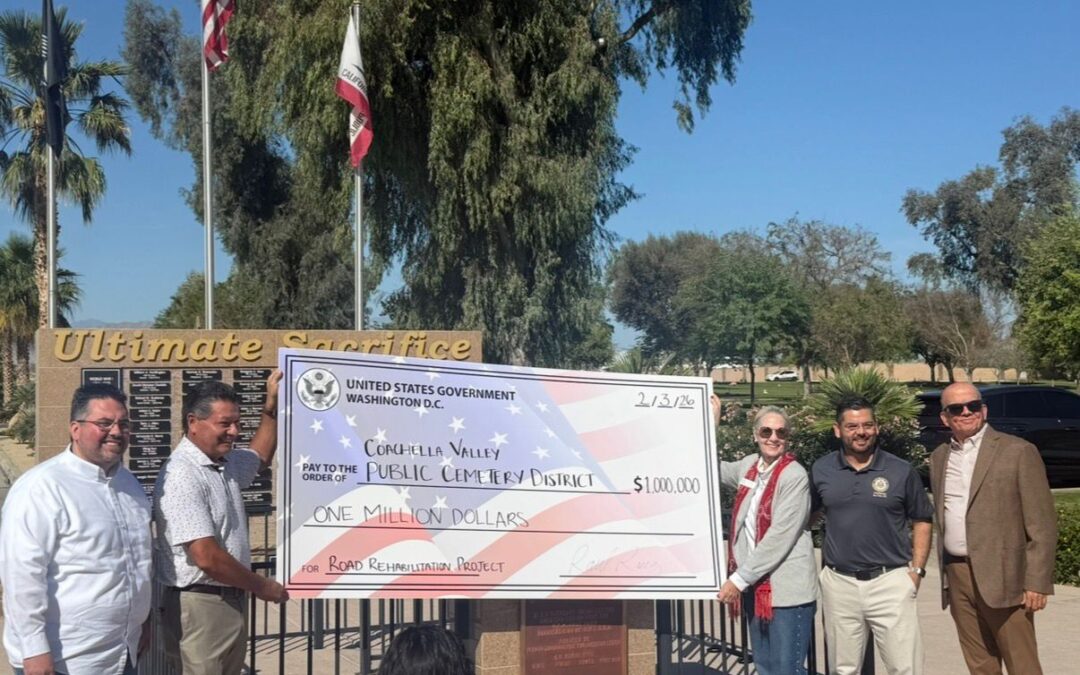 Millón para cementerio Coachella
