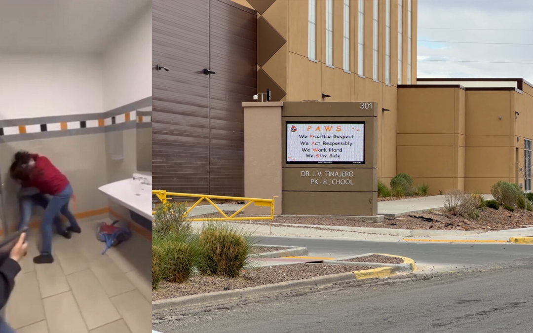 Preocupantes Peleas entre Estudiantes en la Escuela Josefina Villamil Tinajero en El Paso