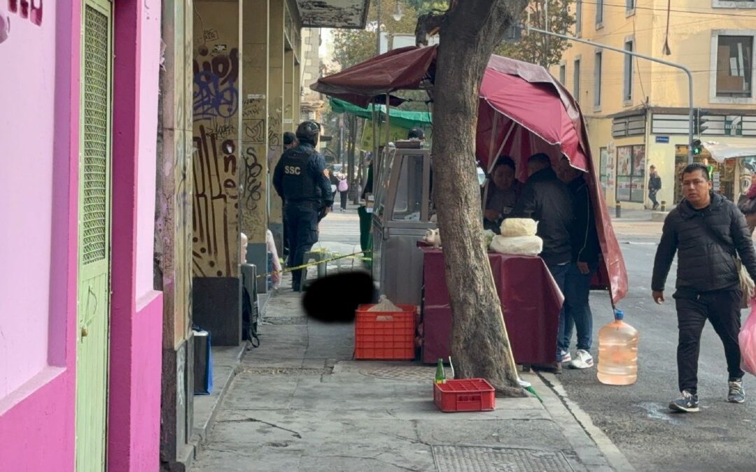 Trágica muerte de un bolero al ayudar a comerciantes en el Centro CdMx