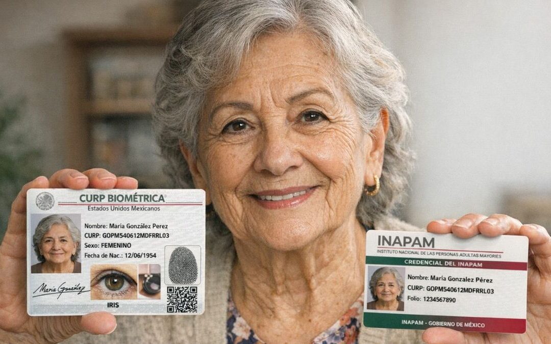 ¿Cómo pueden los adultos mayores tramitar su CURP Biométrica a través de INAPAM?