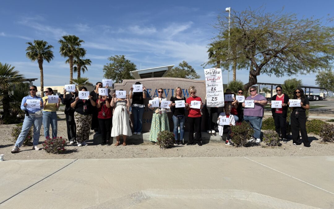 Recortes de maestros en el Valle de Coachella