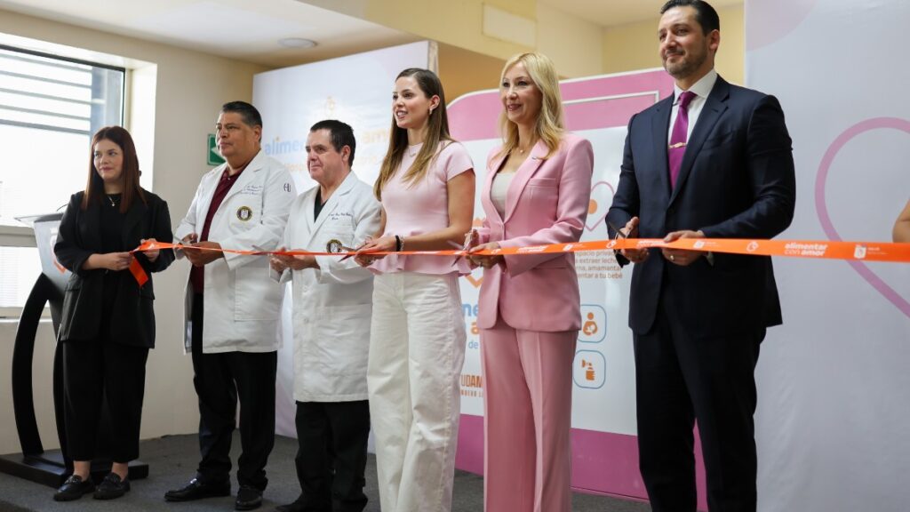 Mariana Rodríguez Inaugura El Lactario 127 En El Hospital Universitario Para Apoyar A Madres