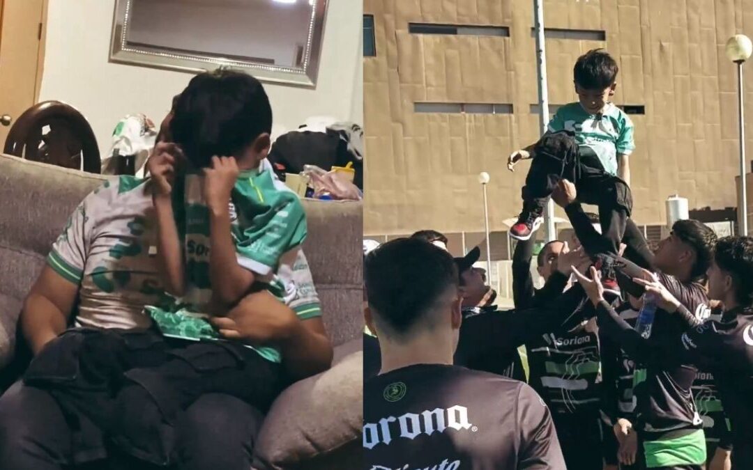 Santos Reconoce al Niño Leal de La Laguna con un Premio Honorífico | VIDEO