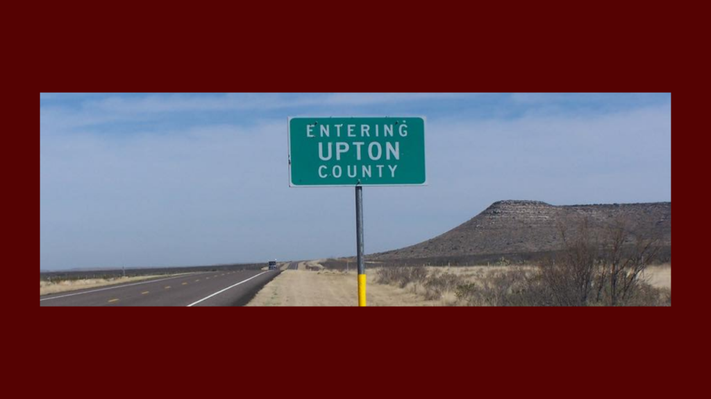 Alerta De Tráfico: Polvo Que Reduce Visibilidad En Fm 1555 En Upton County