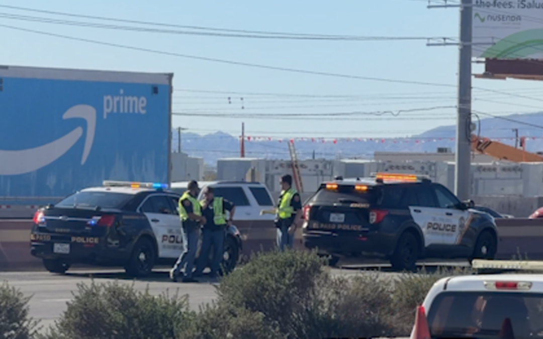 Grave accidente en I-10 en El Paso: una persona herida y cierre de carreteras