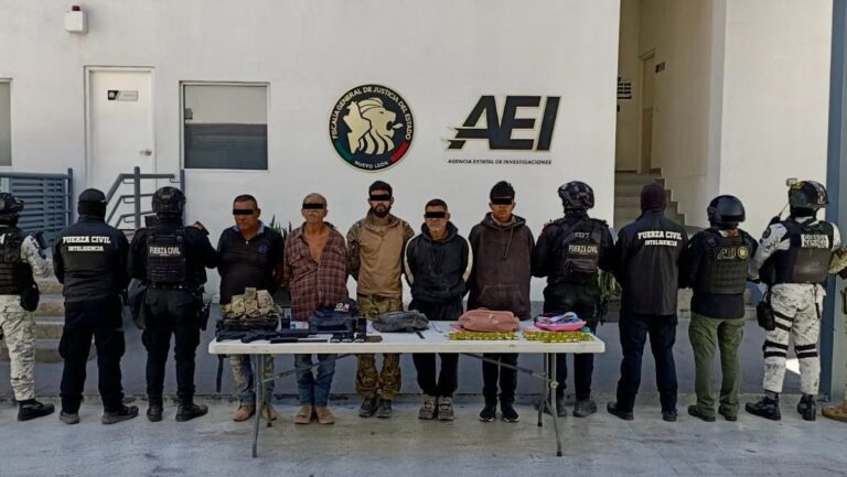 Enfrentamientos en Lampazos y Montemorelos, Nuevo León: 10 Detenidos y Armas Aseguradas