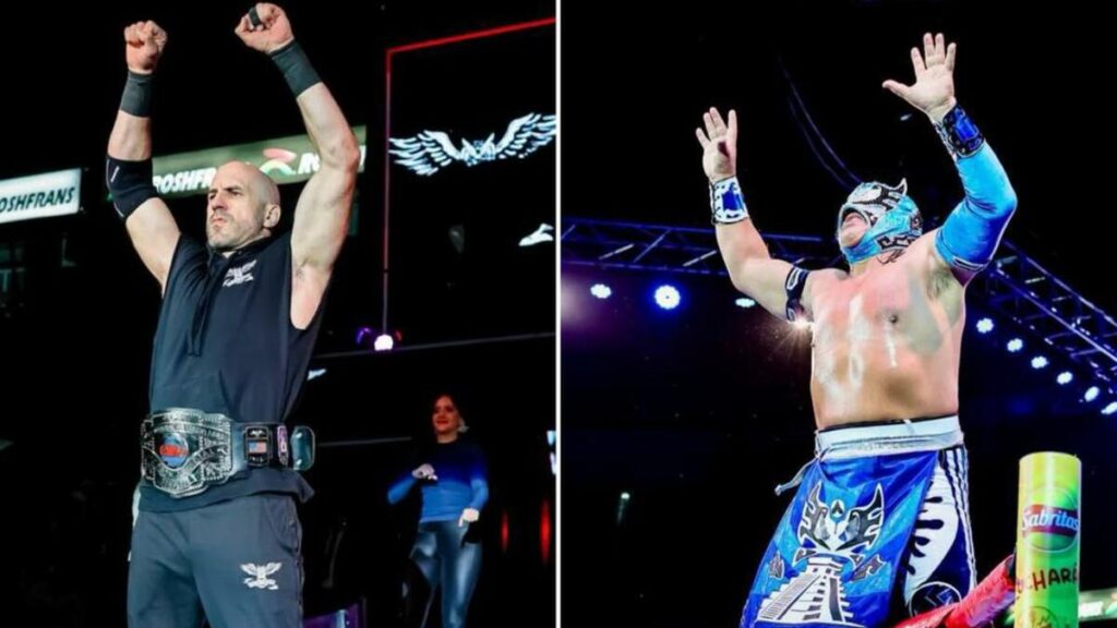 Claudio Castagnoli Defiende El Campeonato Mundial Cmll Contra El Último Guerrero En Un Combate Épico