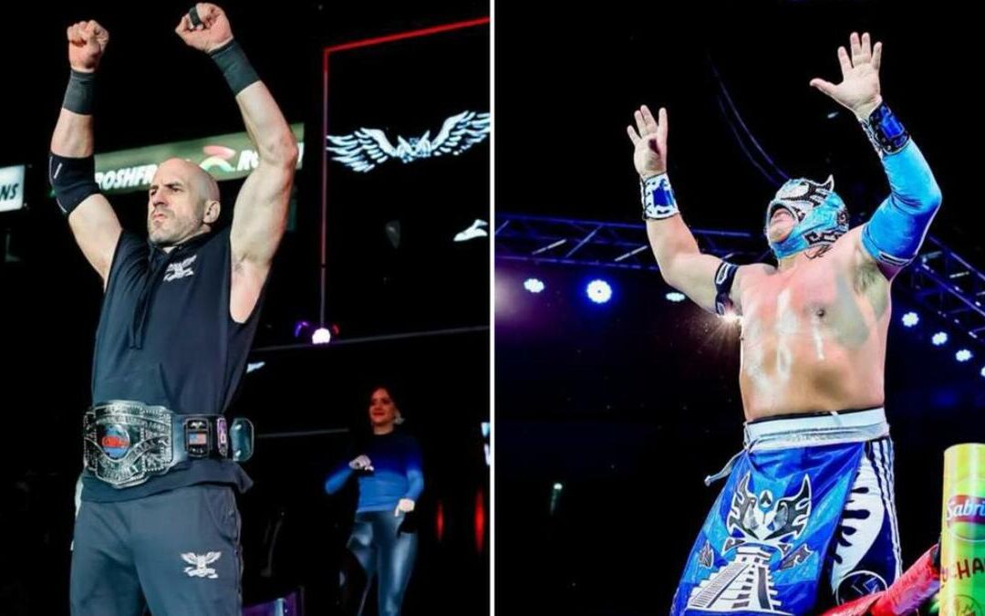 Claudio Castagnoli Defiende el Campeonato Mundial CMLL contra el Último Guerrero en un Combate Épico