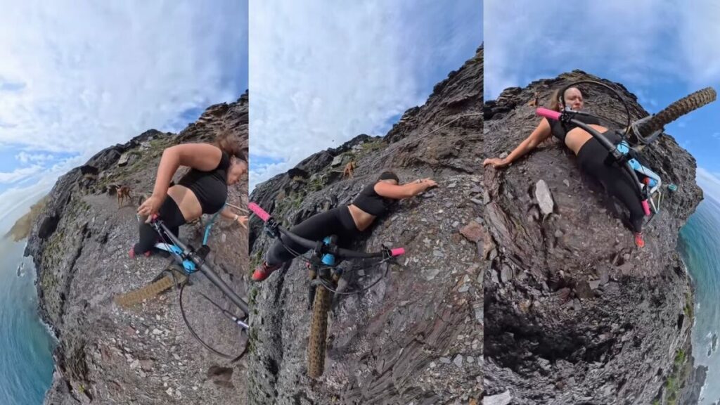 Cecilia Sopeña, La Influencer Española, Sobrevive A Un Grave Accidente En Bicicleta De Montaña En Un Barranco