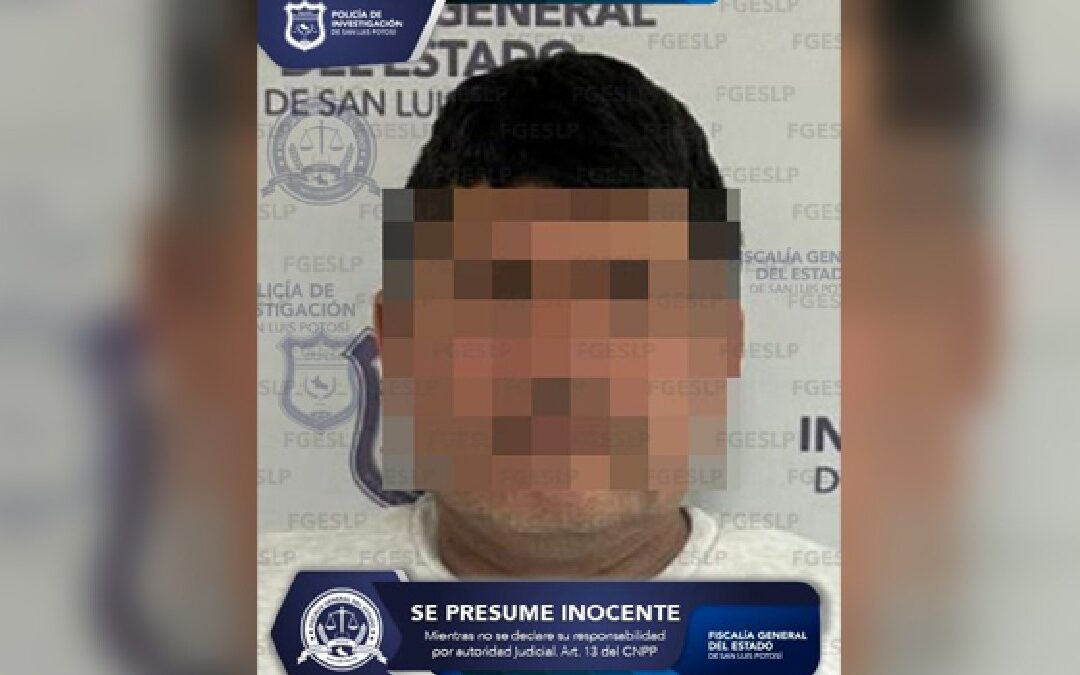 Deportado de Estados Unidos, hombre detenido por feminicidio en San Luis Potosí