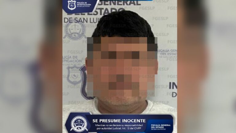 Deportado de Estados Unidos, hombre detenido por feminicidio en San Luis Potosí