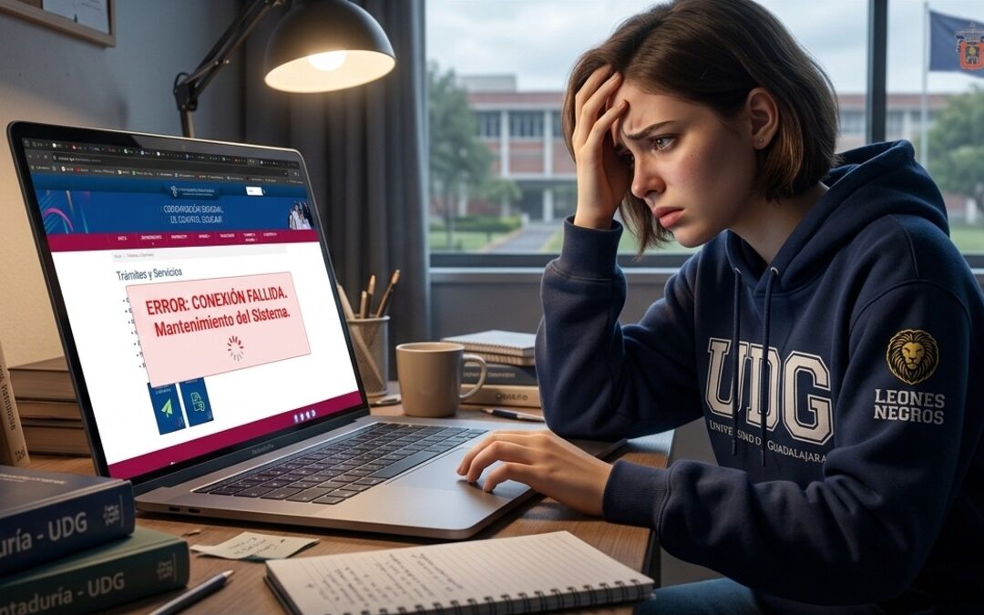 Universidad de Guadalajara suspende actividades en línea por mantenimiento: fechas a considerar