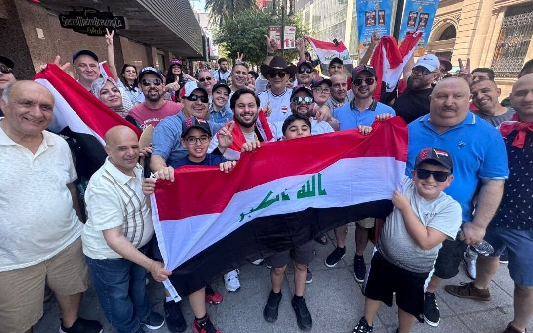 Afición de Irak elogia la calidez de Monterrey en vísperas del repechaje mundialista