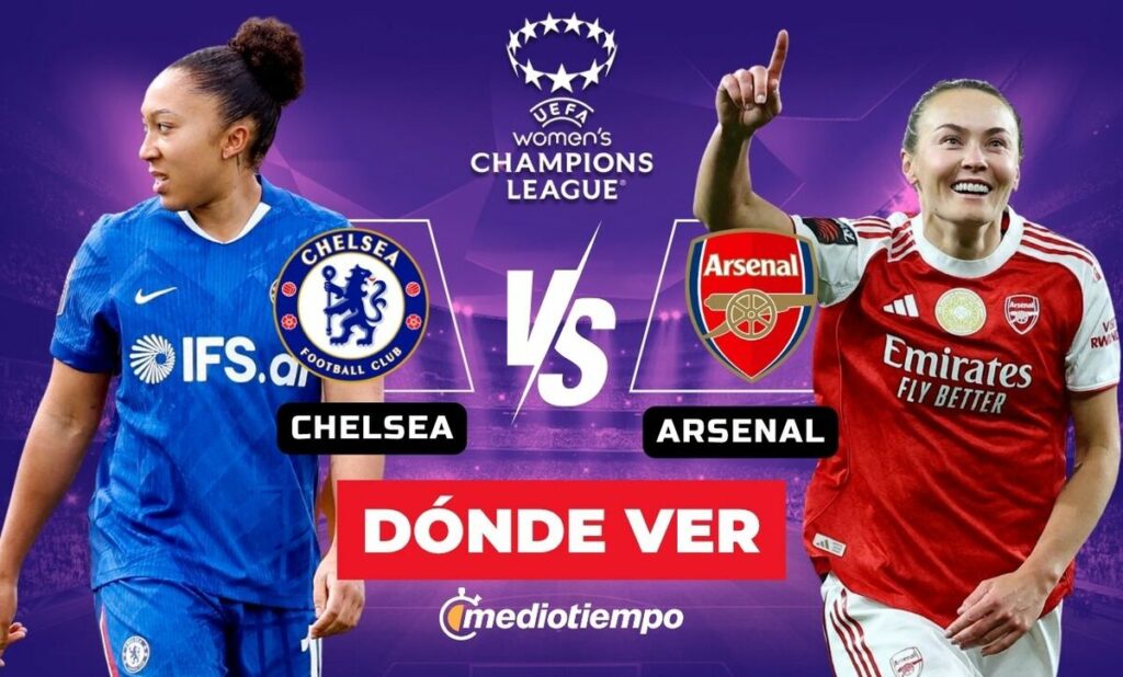 Chelsea Vs Arsenal: Hora Y Canal Para Ver En Vivo Los Cuartos De Final De La Champions League Femenil 2026 - Noticias Notivalle Chelsea Vs Arsenal: Hora Y Canal Para Ver En Vivo Los Cuartos De Final De La Champions League Femenil 2026