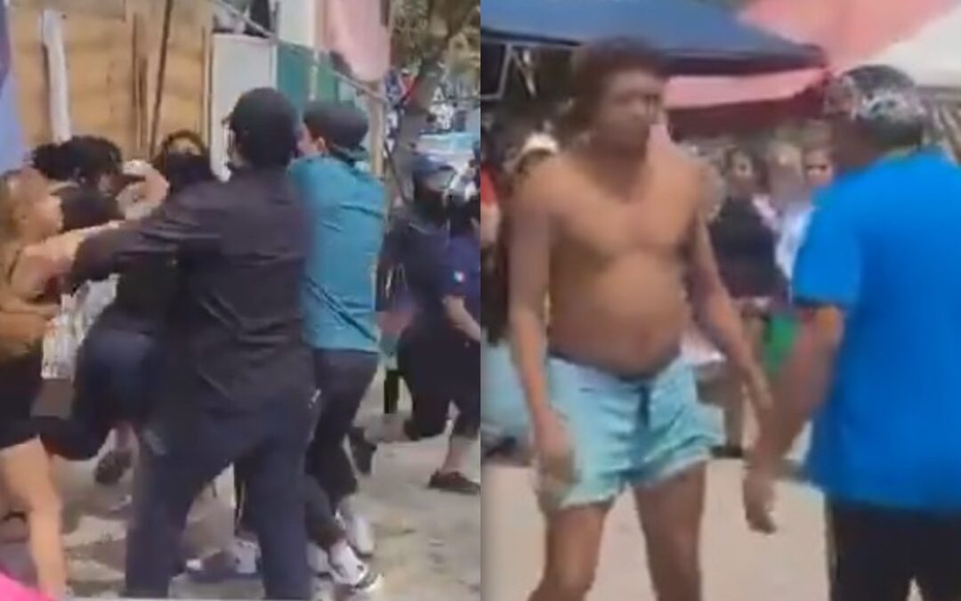 Riña en Veracruz: Lancheros y Turistas se Enfrentan en Playa Villa del Mar