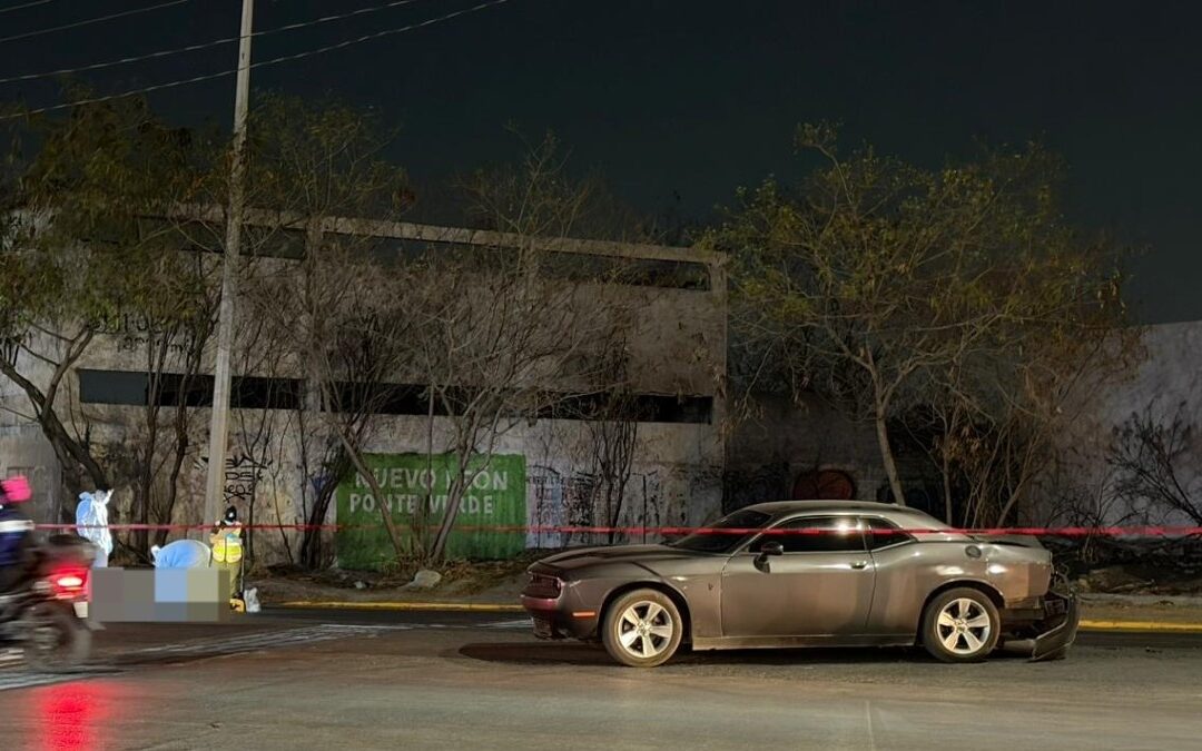 Trágico accidente de motocicleta en la avenida Benito Juárez en Escobedo: Hombre fallece