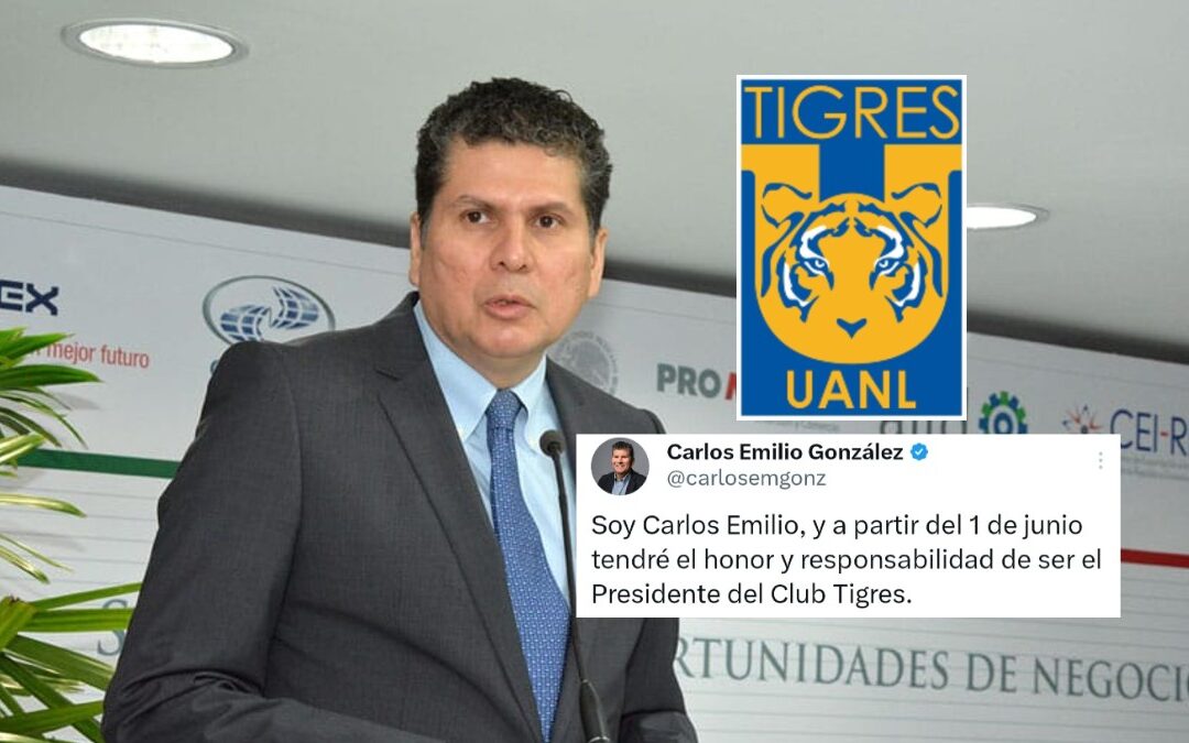 Carlos Emilio González asume liderazgo en Tigres UANL: Declaraciones sobre su nuevo rol