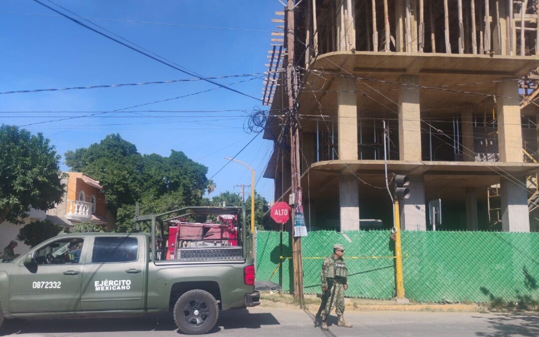 Explosión en Obra en Construcción Desata Intensa Movilización Policiaca en Lerdo