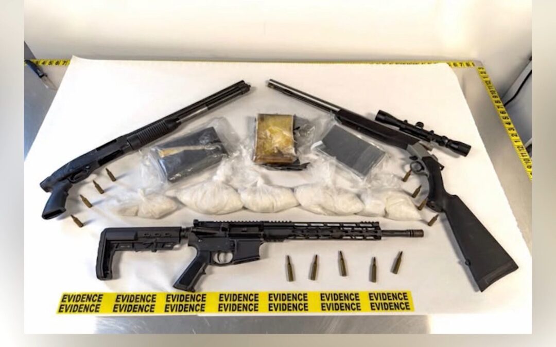 Operativo en Salinas: Armas y Droga Incautadas, Un Arresto Realizado