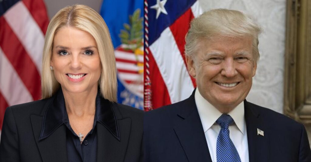 Donald Trump Destituye A Pam Bondi Como Fiscal General De Ee.uu., Todd Blanche Asumirá Interinamente