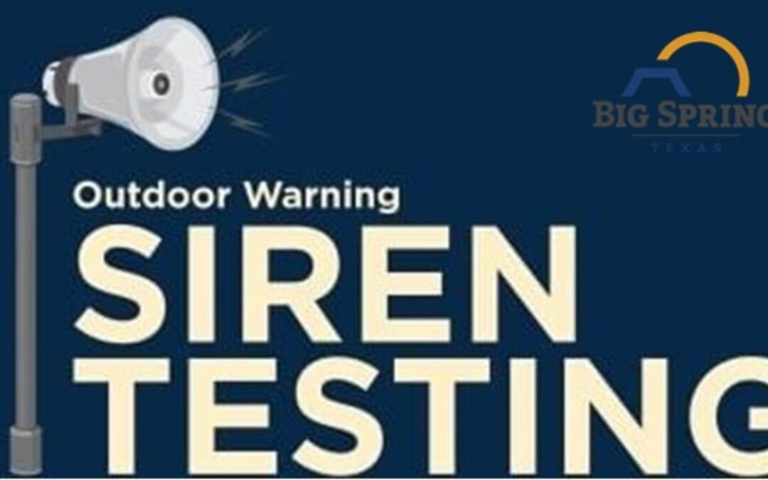 Big Spring Preparado: Prueba del Sistema de Alerta de Emergencia el 2 de Abril