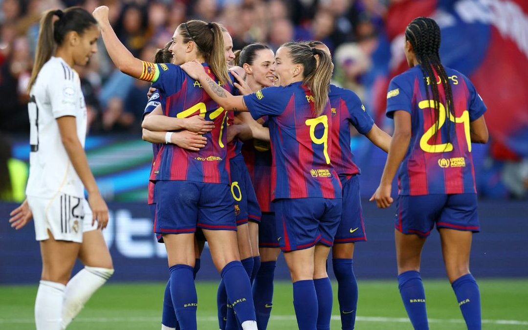 Barcelona Femenil Se Impone Con Fuerza al Real Madrid en la Champions League