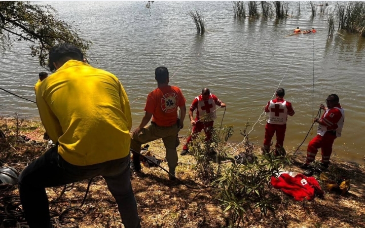Descubren Cuerpos de Hombres Ahogados en la Presa de Pascal, Zapotlanejo