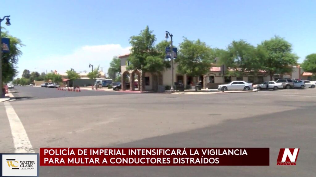 Imperial Intensifica Campaña Contra Conductores Distraídos En California